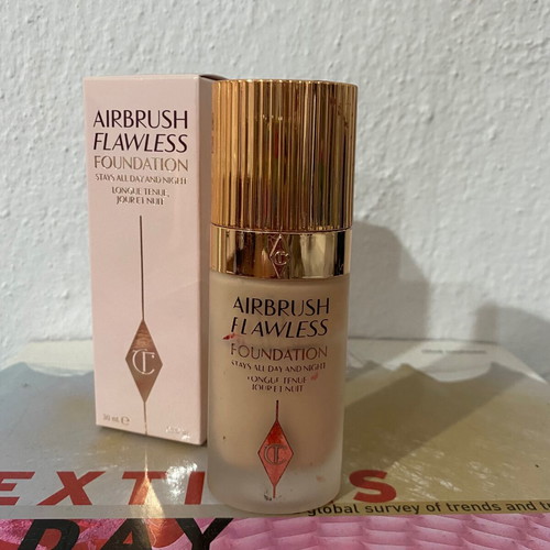 Charlotte Tilbury Airbrush Flawless Foundation νέα απόχρωση 3N σαν καινούργιο