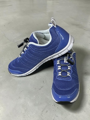 Scholl Wind Step Blue Sneakers Size 36 New