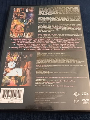 Britney Spears Live and More DVD καινούργιο, pop