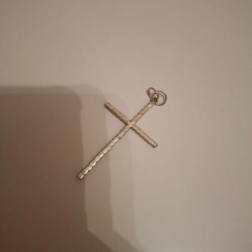 Purple cross like new with box