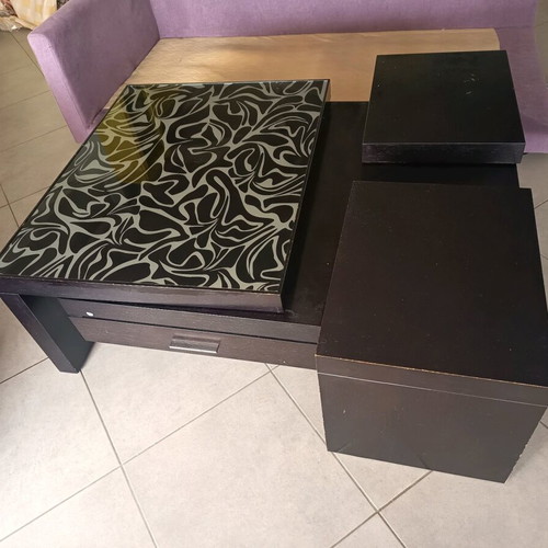 Multipurpose coffee table used