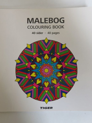 Malebog Colouring Book used, 40 pages Tiger