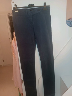 Sisley dark blue pants like new with distinctive seams