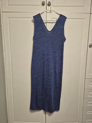 Benetton maxi μπλε φόρεμα μέγεθος L καινούριο με ταμπελάκι