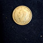  Παλαιό   Αγγλικό  Νόμισμα  έτους    1942    (1  Σελίνι)