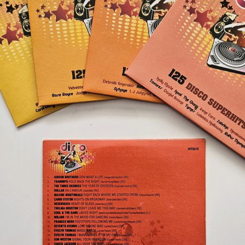 Disco 125 Superhits 5 CD collection like new
