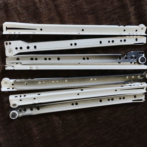 Drawer guides used, all together