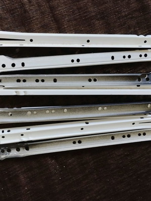 Drawer guides used, all together