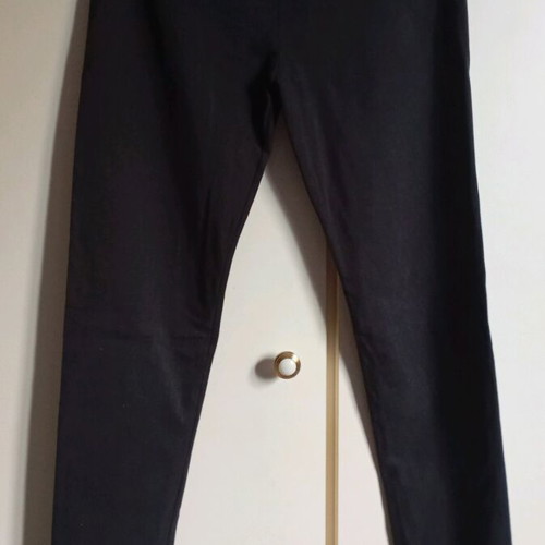 Attrattivo cotton leggings like new, blue, size M