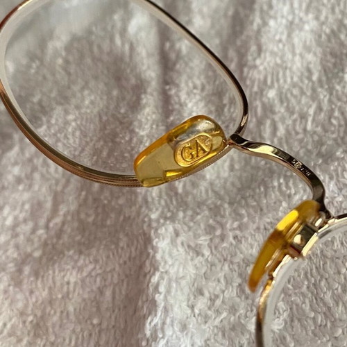 Giorgio Armani glasses frame gold and tortoise model 177 759
