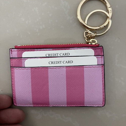 Card and cash wallet new, pink