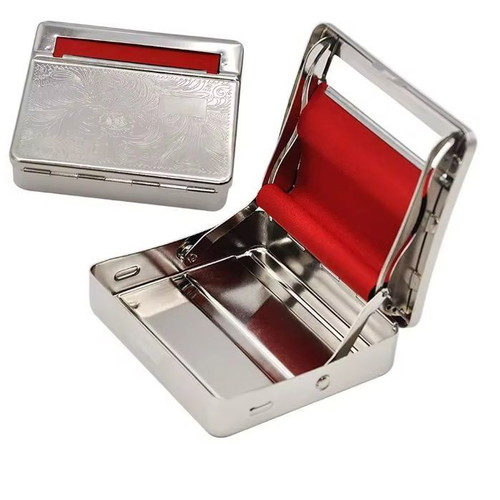 Rolling tobacco case with fabric cloth new, regular size