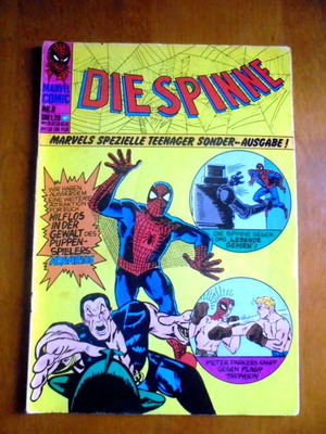 Spiderman #8 German edition comic book used