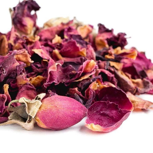 Red decorative rose petals new