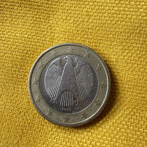 Lot of 1€, 2€ and cent coins for collectors