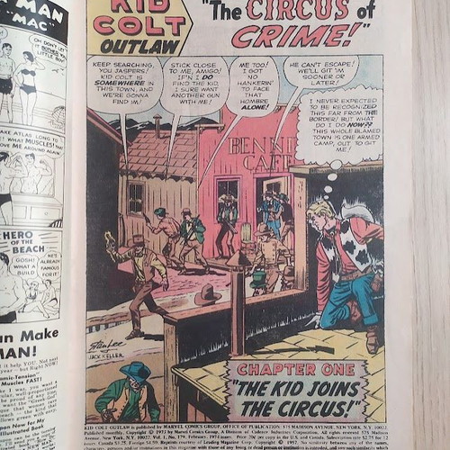 Kid Colt Outlaw #179 used Marvel Comics comic 1973