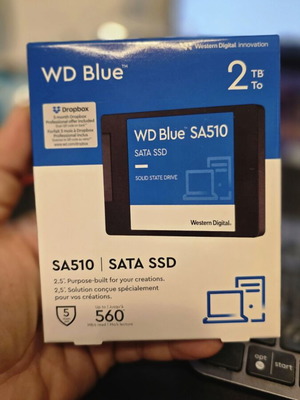 WD Blue SA510 SATA SSD 2TB