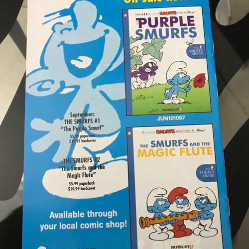The Smurfs Halloween Ashcan mini-comic new