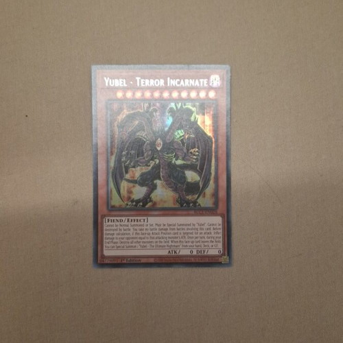 Yubel Terror Incarnate card near mint