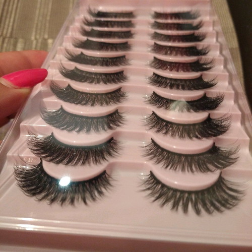 Peg Accessories False Eyelashes new, pack of 10