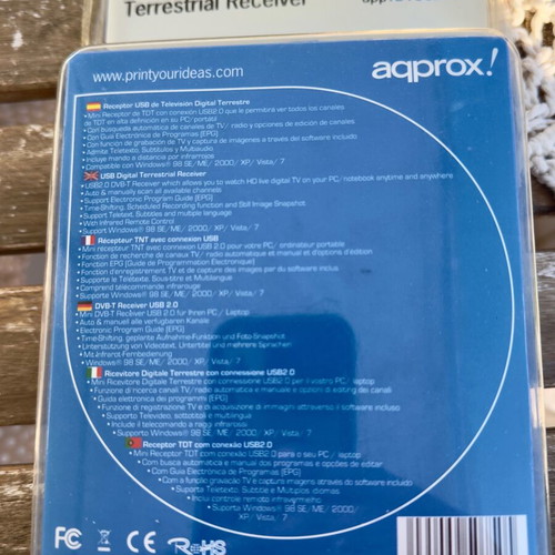 USB digital TV receiver Approx appTDTUSBV2 new
