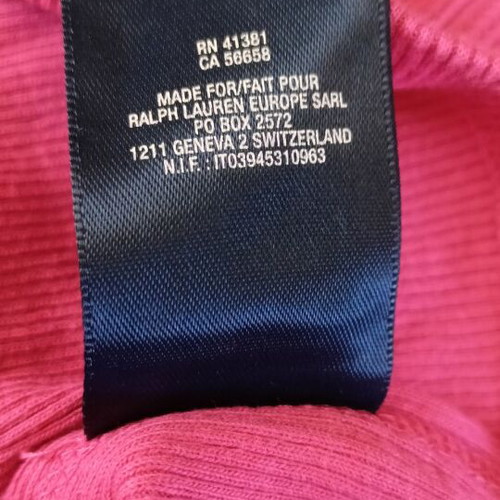 Ralph Lauren blouse pink long sleeve kids 12-14 years new