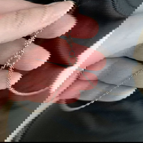 Ατσάλινη Αλυσίδα Σώματος με Swarovski κρύσταλλα , κούμπωμα καρδιά μπροστά με ζιργκόνια και αίματιτη