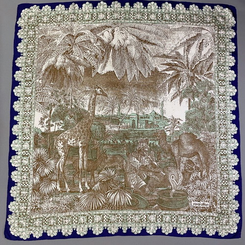 Josef Otten vintage scarf like new, multicolored