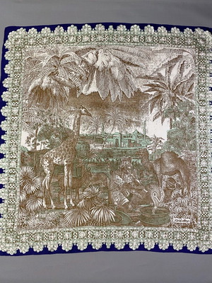 Josef Otten vintage scarf like new, multicolored