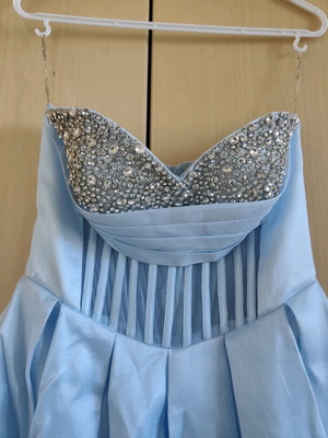 Formal dress like new, turquoise