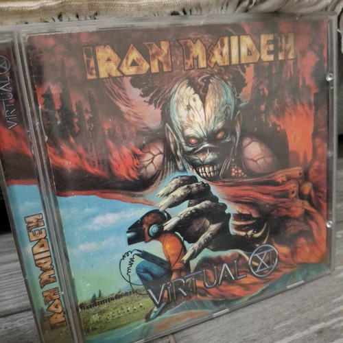 Iron Maiden Virtual XI CD album 1998 like new, metal