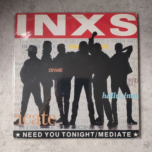 INXS Need You Tonight Mediate 12" vinyl maxi single used