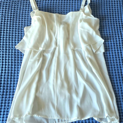 White airy top Siderati size XXL