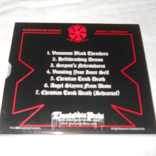 Slaughtered Priest Serpent's Nekrowhores CD album limited edition
