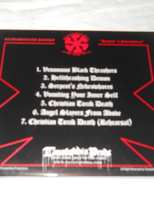 Slaughtered Priest Serpent's Nekrowhores CD album limited edition