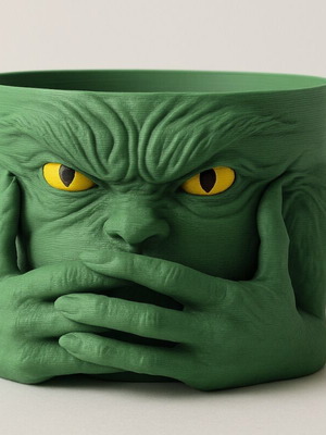Grinch bowl new for chocolates or nuts
