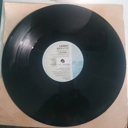 Lenny Kravitz Heaven Help vinyl record used, rock