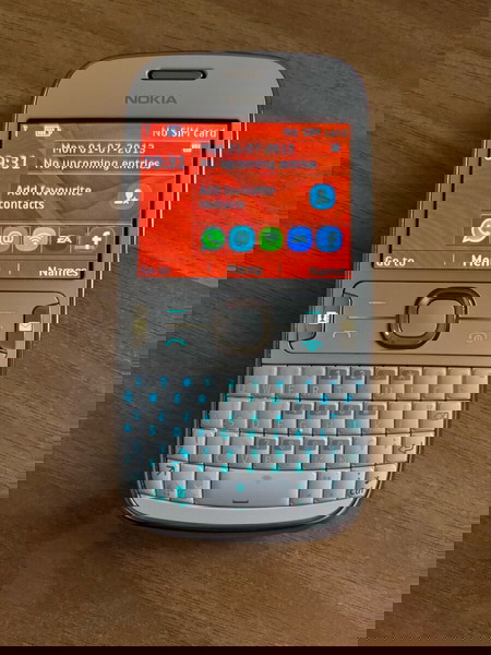 Nokia Asha 302 silver (καινούριο, σπάνιο και συλλεκτικό κινητό τηλέφωνο)