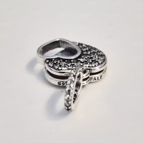 Pandora To My Beautiful Mother Double Charm Pendant new, silver