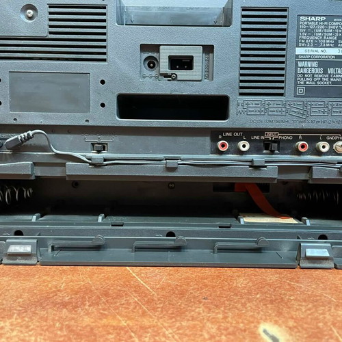 Sharp GF-800Z (D) Stereo Cassette Boombox used