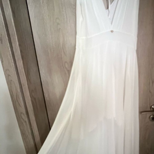 Lynne white dress size 40 like new