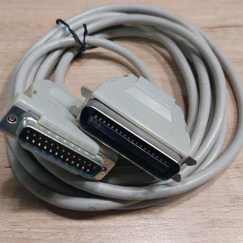 Parallel port DB25 printer cable 3 meters like new
