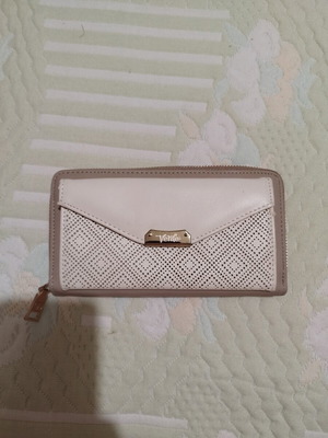 Beige wallet, new