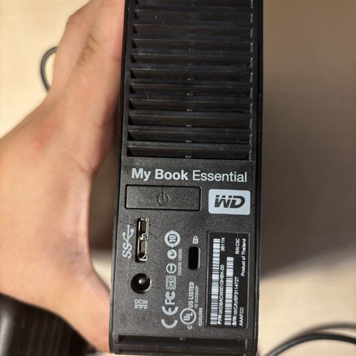WD My Book Essential 1TB external hard drive like new