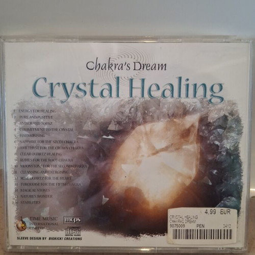 Chakra's Dream Crystal Healing CD like new, electronic