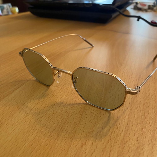 Oliver People Takumi sunglasses model TK-5 used with minor scratches