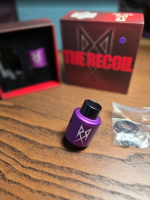 Original Recoil RDA used, 304 stainless steel, 24mm diameter