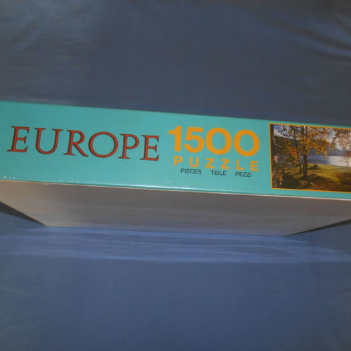 Puzzle Europe 1500 pieces MB puzzle new, sealed packaging