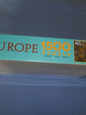 Puzzle Europe 1500 pieces MB puzzle new, sealed packaging