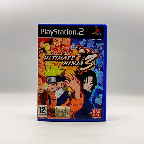 Naruto Ultimate Ninja 3 PlayStation 2 used with manual